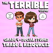 Trade & Resources THE TERRIBLE GAME - No Prep Grade 4 Socials Review Activity