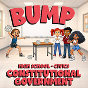Constitutional Government BUMP Civics Game - No Prep Review Activity