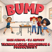 Technological Innovation & Productivity BUMP U.S. History Game - No Prep Review