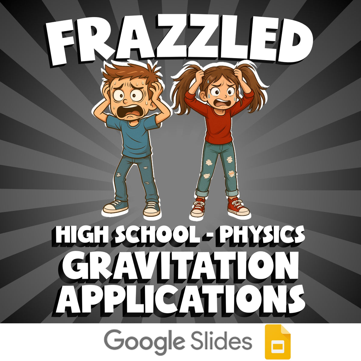 Gravitation Applications FRAZZLED Science Game - No Prep Physics Review Activity