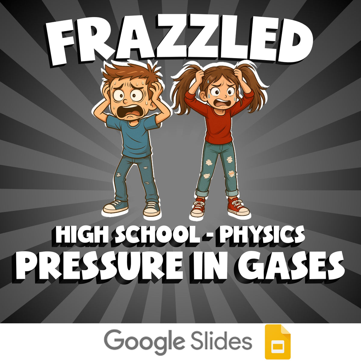 Pressure in Gases FRAZZLED Science Game - No Prep Physics Review Activity