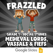 Medieval Lords, Vassals & Fiefs FRAZZLED Socials Game - No Prep Grade 7 Review