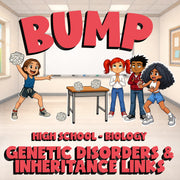 Genetic Disorders & Inheritance Links BUMP Science Game - No Prep Biology Review