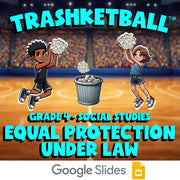 Equal Protection Under Law TRASHKETBALL Socials Game - No Prep Grade 4 Review