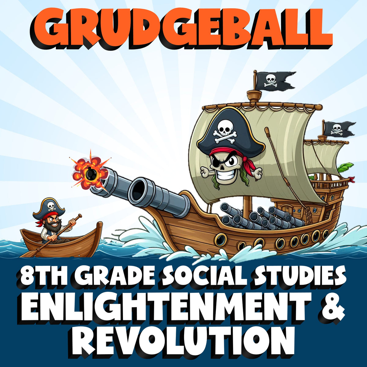 Enlightenment & Revolution GRUDGEBALL Socials Game - No Prep Grade 8 Review