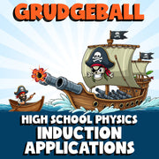 Induction Applications GRUDGEBALL Science Game - No Prep Physics Review Activity