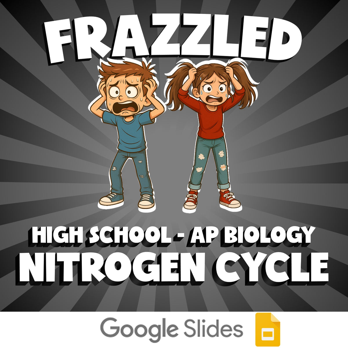 Nitrogen Cycle FRAZZLED Science Game - No Prep AP Biology Review Activity