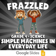 Simple Machines in Everyday Life FRAZZLED Science Game - No Prep Grade 4 Review