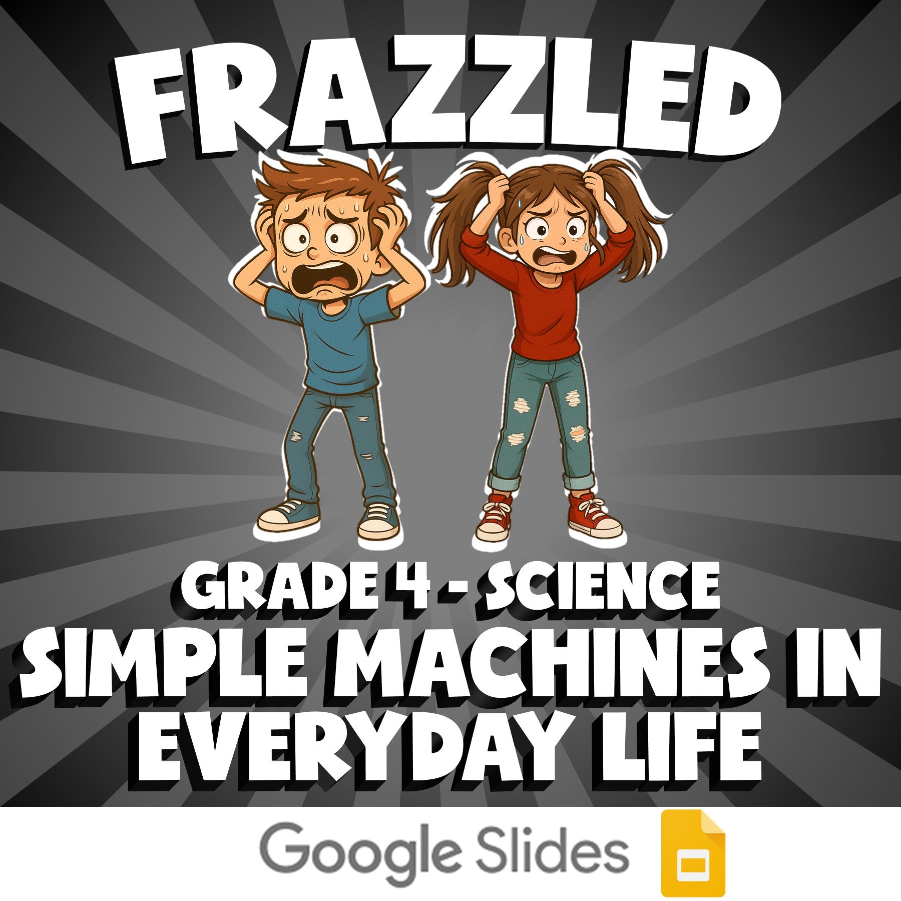 Simple Machines in Everyday Life FRAZZLED Science Game - No Prep Grade 4 Review