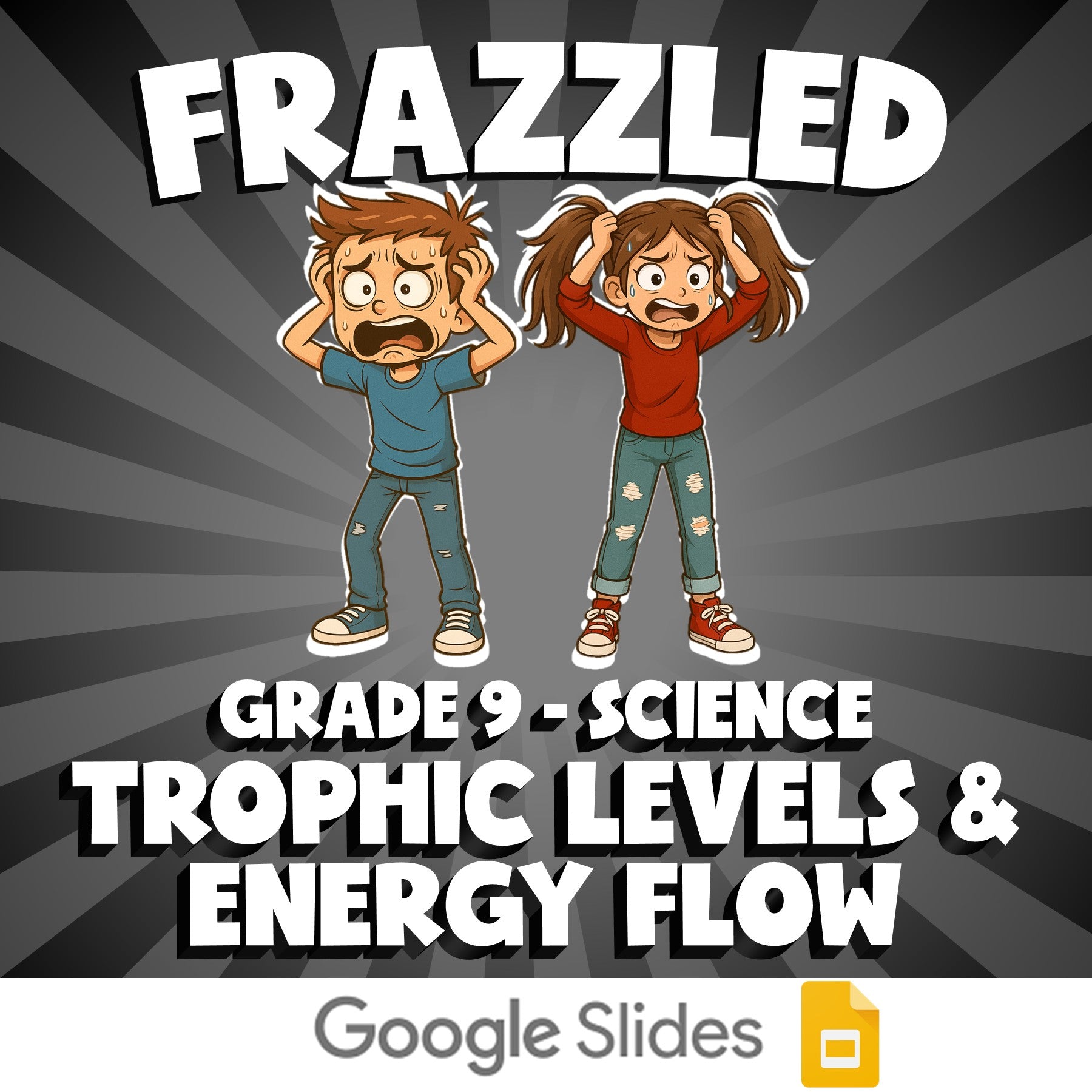 Trophic Levels & Energy Flow FRAZZLED Science Game - No Prep Grade 9 Review