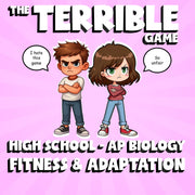 Fitness & Adaptation THE TERRIBLE GAME - No Prep AP Biology Science Review