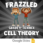 Cell Theory FRAZZLED Science Game - No Prep Grade 9 Review Activity