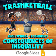 Consequences of Inequality TRASHKETBALL Economics Game - No Prep Review Activity