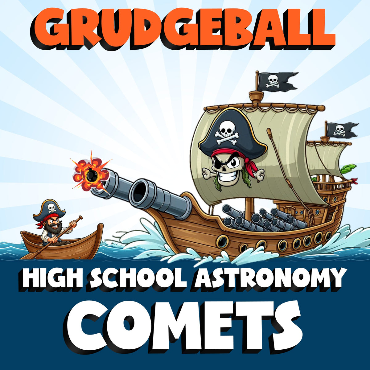Comets GRUDGEBALL Science Game - No Prep Astronomy Review Activity