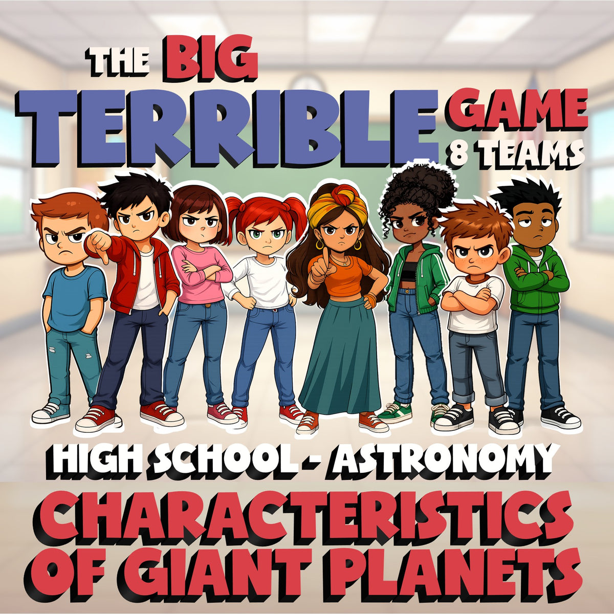 Characteristics of Giant Planets BIG TERRIBLE GAME - Astronomy Science Review