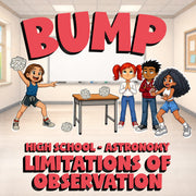 Limitations of Observation BUMP Science Game - No Prep Astronomy Review Activity
