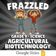 Agricultural Biotechnology FRAZZLED Science Game - No Prep Grade 9 Review