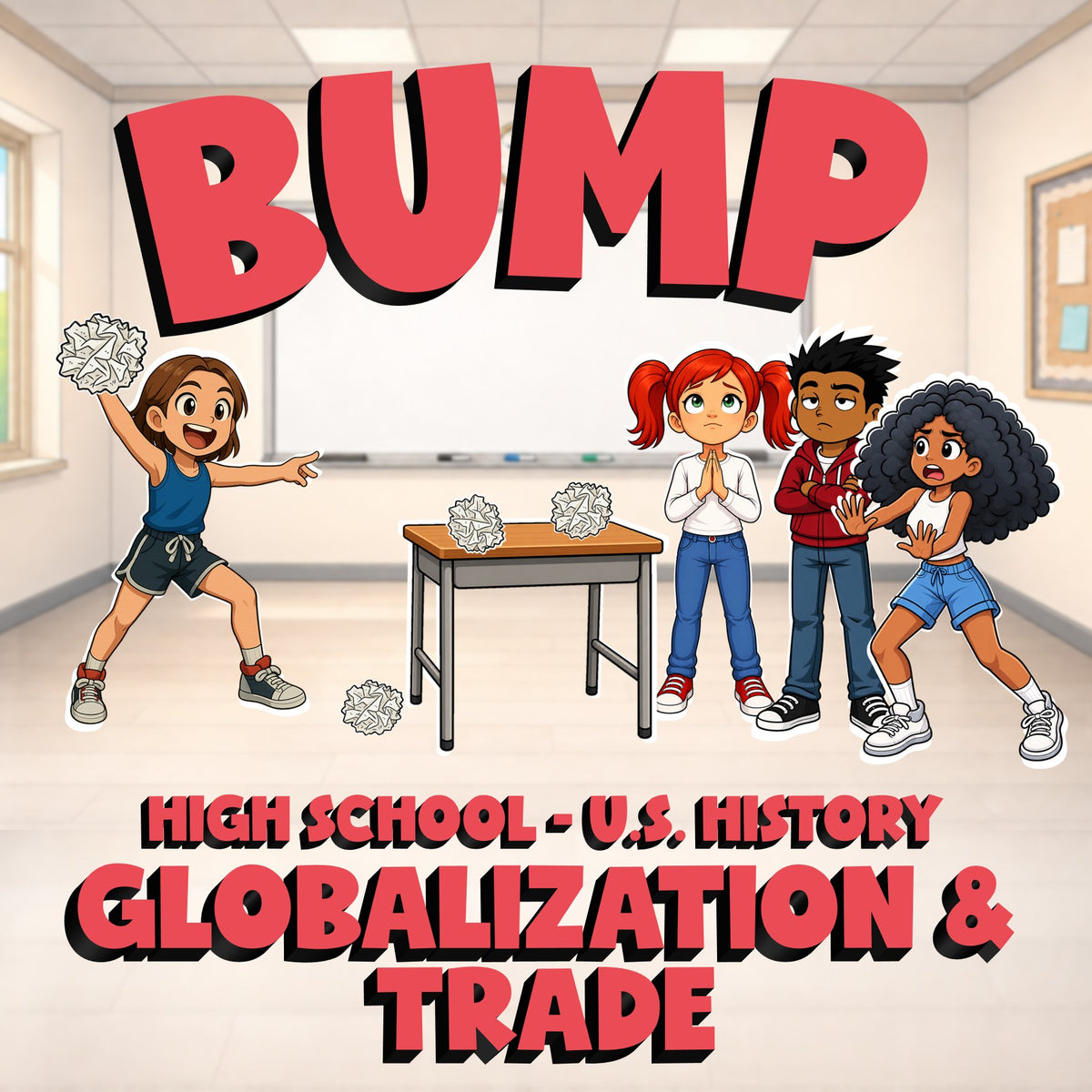 Globalization & Trade BUMP U.S. History Game - No Prep Review Activity