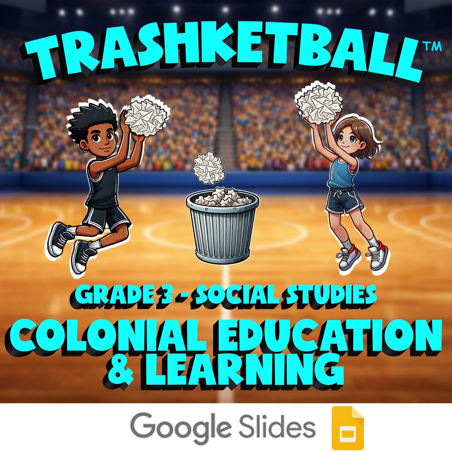 Colonial Education & Learning TRASHKETBALL Socials Game - No Prep Grade 3 Review