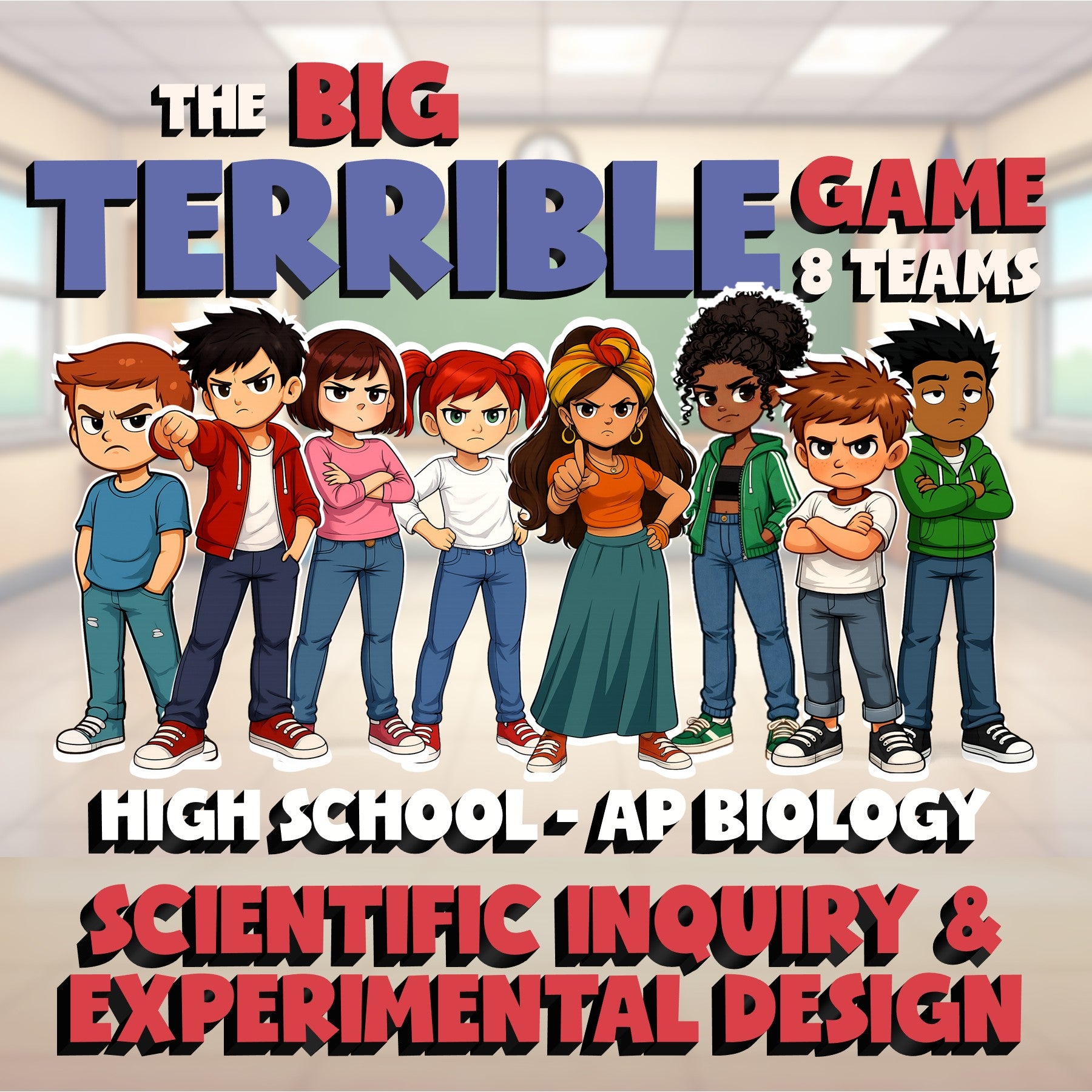 Scientific Inquiry & Experimental Design BIG TERRIBLE GAME - AP Biology Review