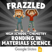 Bonding in Materials Science FRAZZLED Science Game - No Prep Chemistry Review