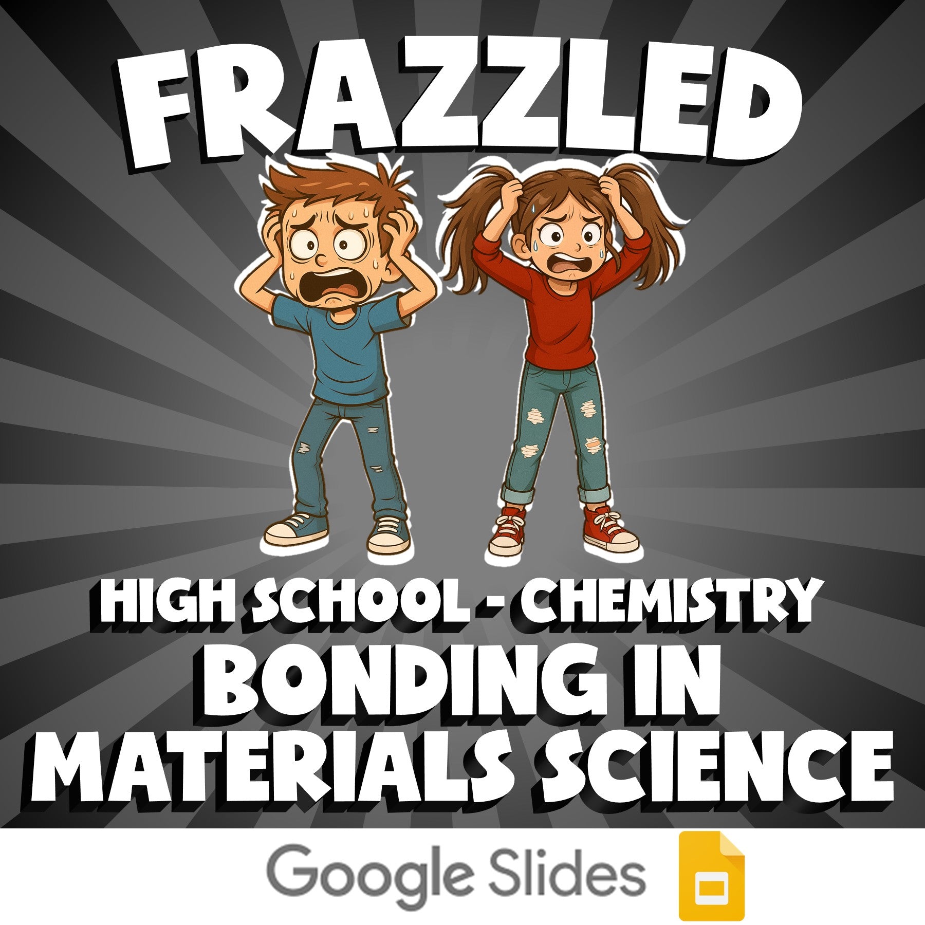 Bonding in Materials Science FRAZZLED Science Game - No Prep Chemistry Review