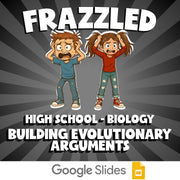 Building Evolutionary Arguments FRAZZLED Science Game - No Prep Biology Review