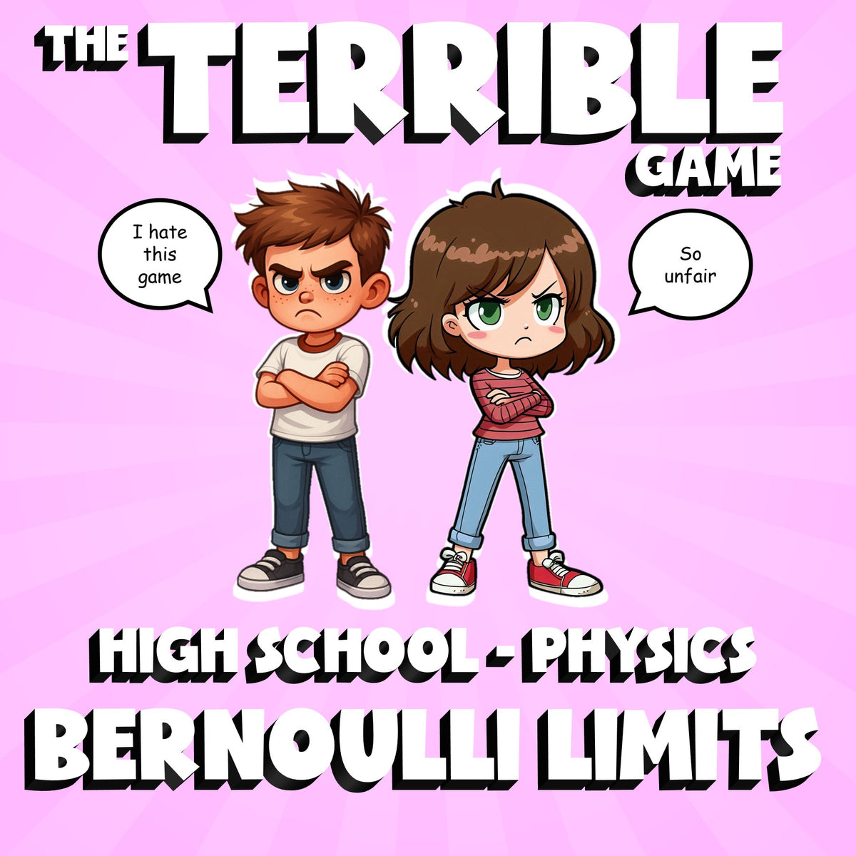 Bernoulli Limits THE TERRIBLE GAME - No Prep Physics Science Review Activity