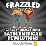 Latin American Revolutions FRAZZLED Socials Game - No Prep Grade 8 Review