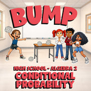 Conditional Probability BUMP Math Game - No Prep Algebra 2 Review Activity