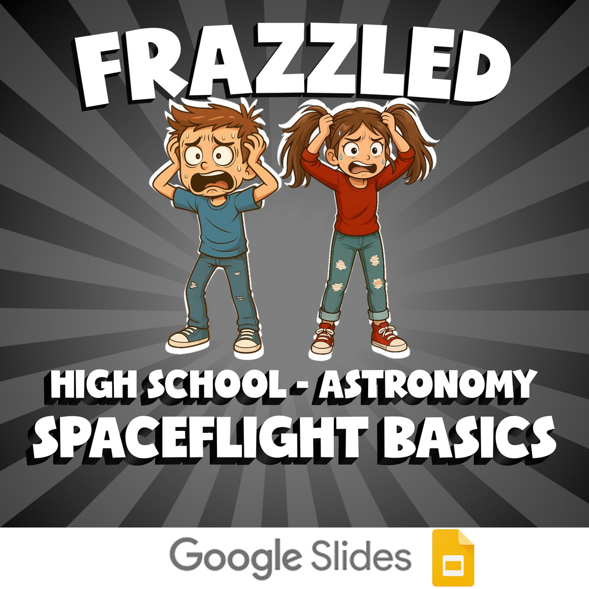 Spaceflight Basics FRAZZLED Science Game - No Prep Astronomy Review Activity