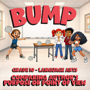Comparing Author’s Purpose or Point of View BUMP ELA Game - No Prep Grade 10