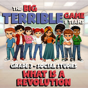 What Is a Revolution BIG TERRIBLE GAME - No Prep Grade 3 Socials Review Activity