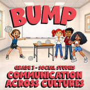 Communication Across Cultures BUMP Socials Game - No Prep Grade 3 Review