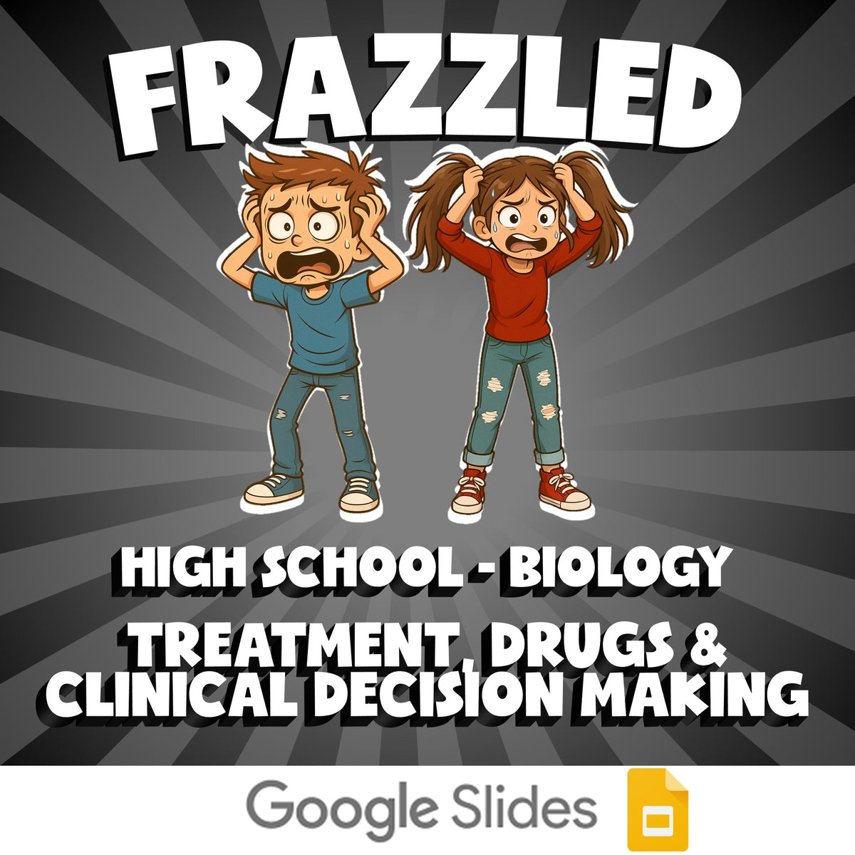 Treatment, Drugs & Clinical Decision Making FRAZZLED Science Game - Biology