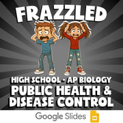 Public Health & Disease Control FRAZZLED Science Game - No Prep AP Biology