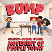 Movement of People Today BUMP Socials Game - No Prep Grade 3 Review Activity