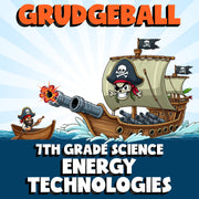 Energy Technologies GRUDGEBALL Science Game - No Prep Grade 7 Review Activity