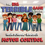 Motor Control BIG TERRIBLE GAME - No Prep Biology Science Review Activity