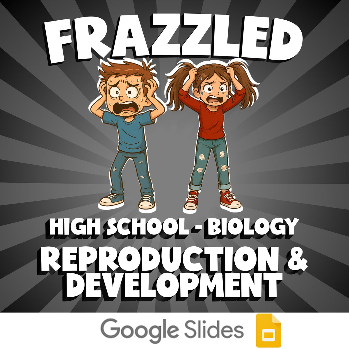 Reproduction & Development FRAZZLED Science Game - No Prep Biology Review