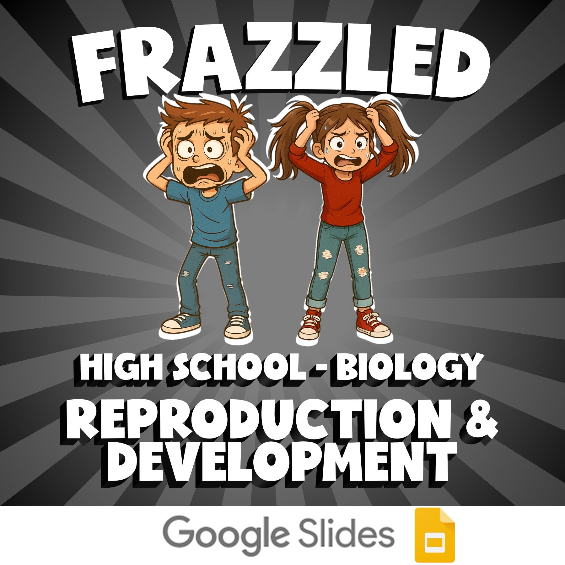 Reproduction & Development FRAZZLED Science Game - No Prep Biology Review