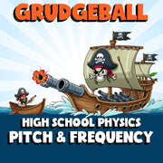 Pitch & Frequency GRUDGEBALL Science Game - No Prep Physics Review Activity