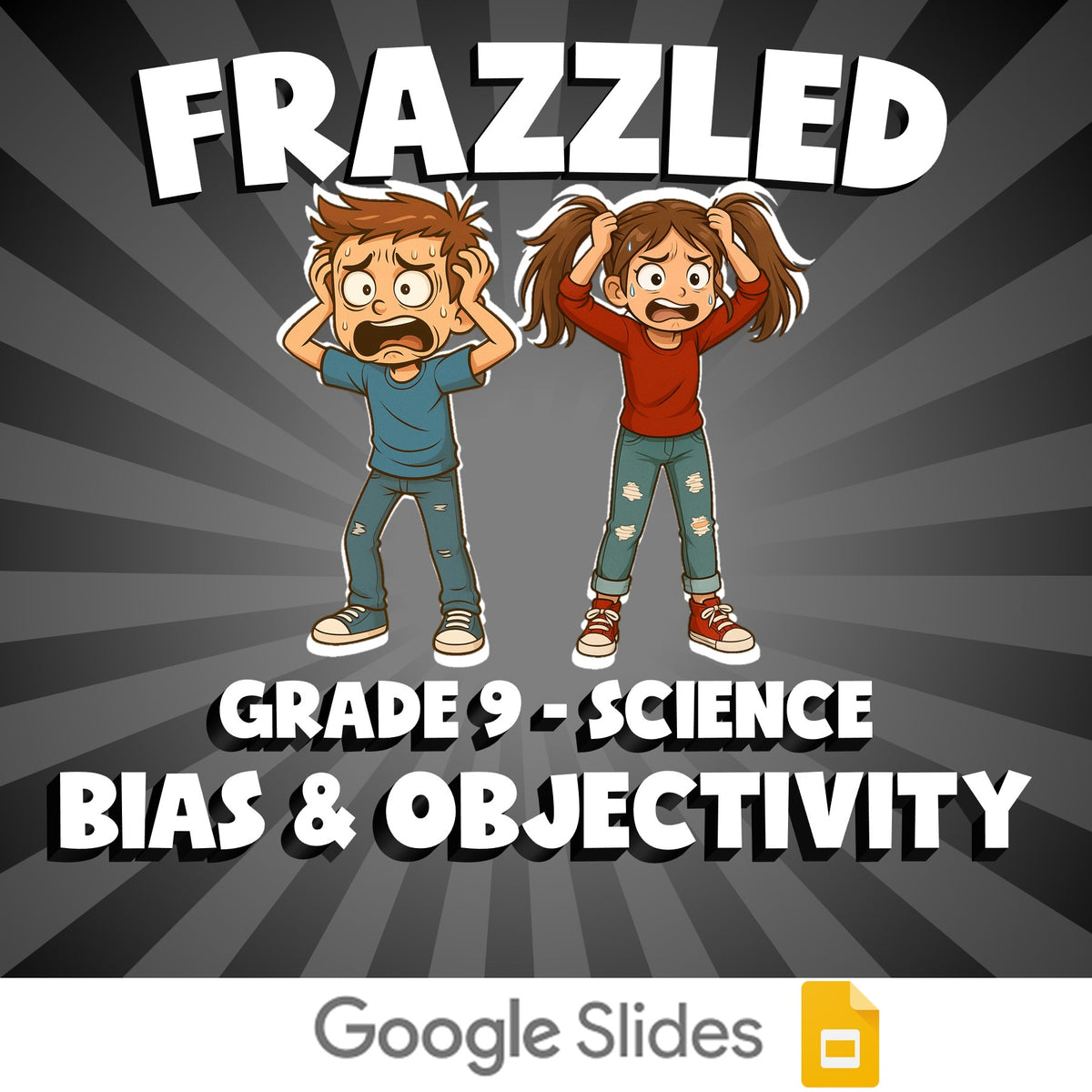 Bias & Objectivity FRAZZLED Science Game - No Prep Grade 9 Review Activity