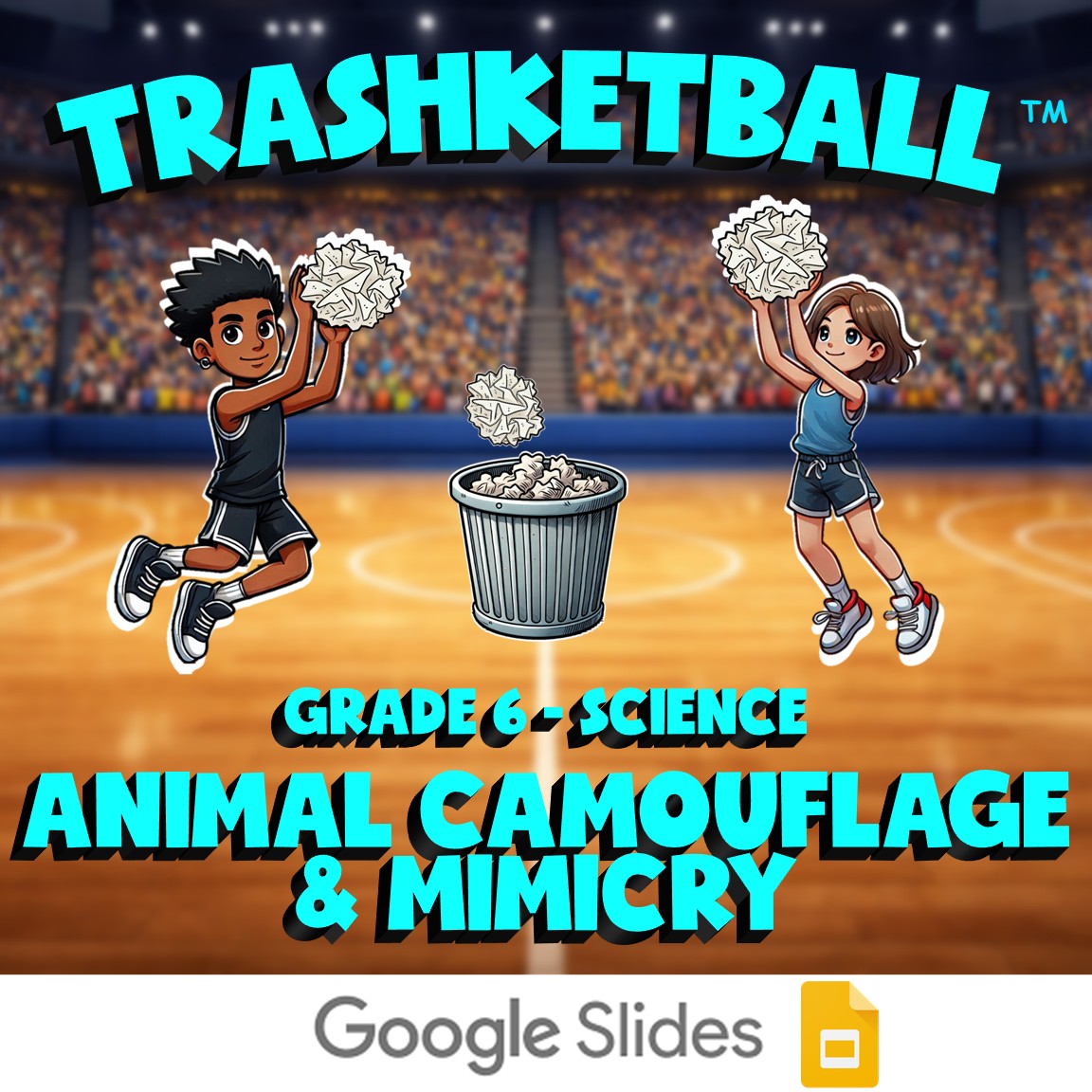 Animal Camouflage & Mimicry TRASHKETBALL Science Game - No Prep Grade 6 Review