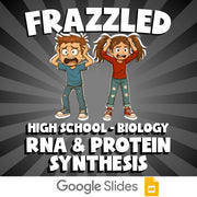 RNA & Protein Synthesis FRAZZLED Science Game - No Prep Biology Review Activity