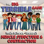Muscle Structure & Contraction BIG TERRIBLE GAME - Biology Science Review