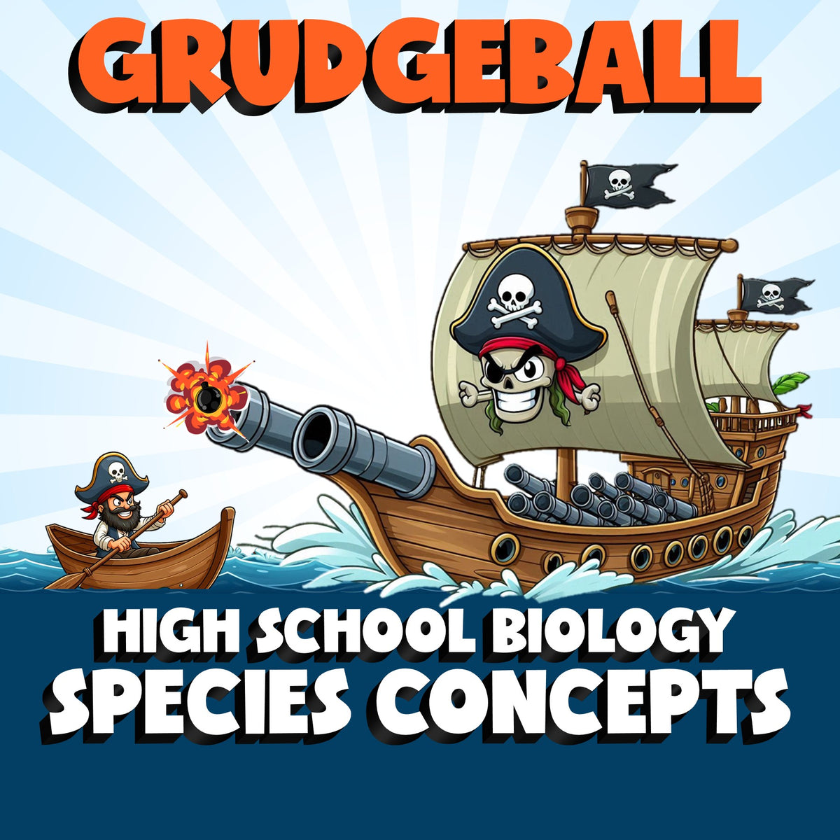 Species Concepts GRUDGEBALL Science Game - No Prep Biology Review Activity
