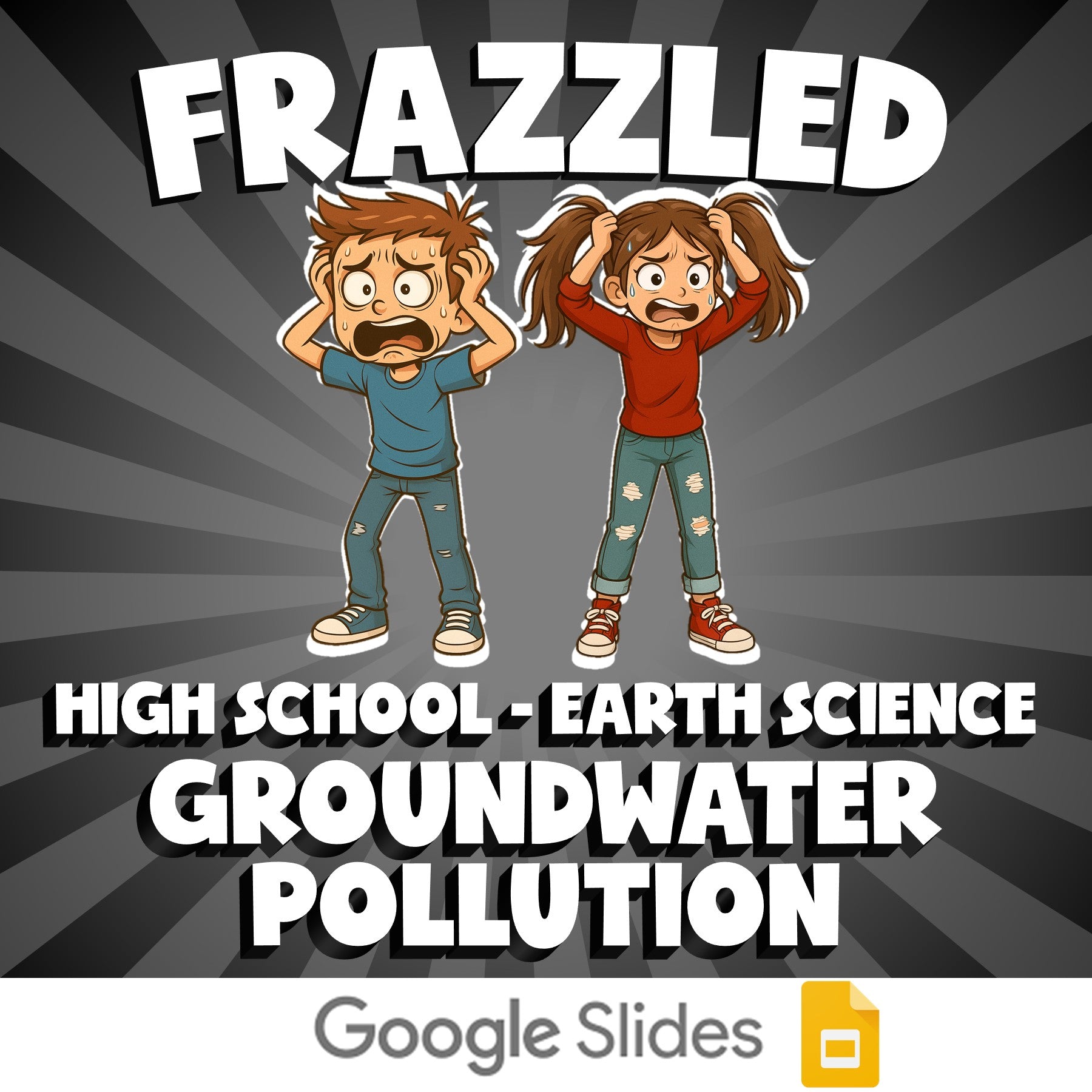 Groundwater Pollution FRAZZLED Game - No Prep Earth Science Review Activity