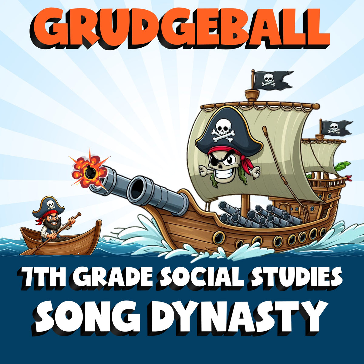 Song Dynasty GRUDGEBALL Socials Game - No Prep Grade 7 Review Activity