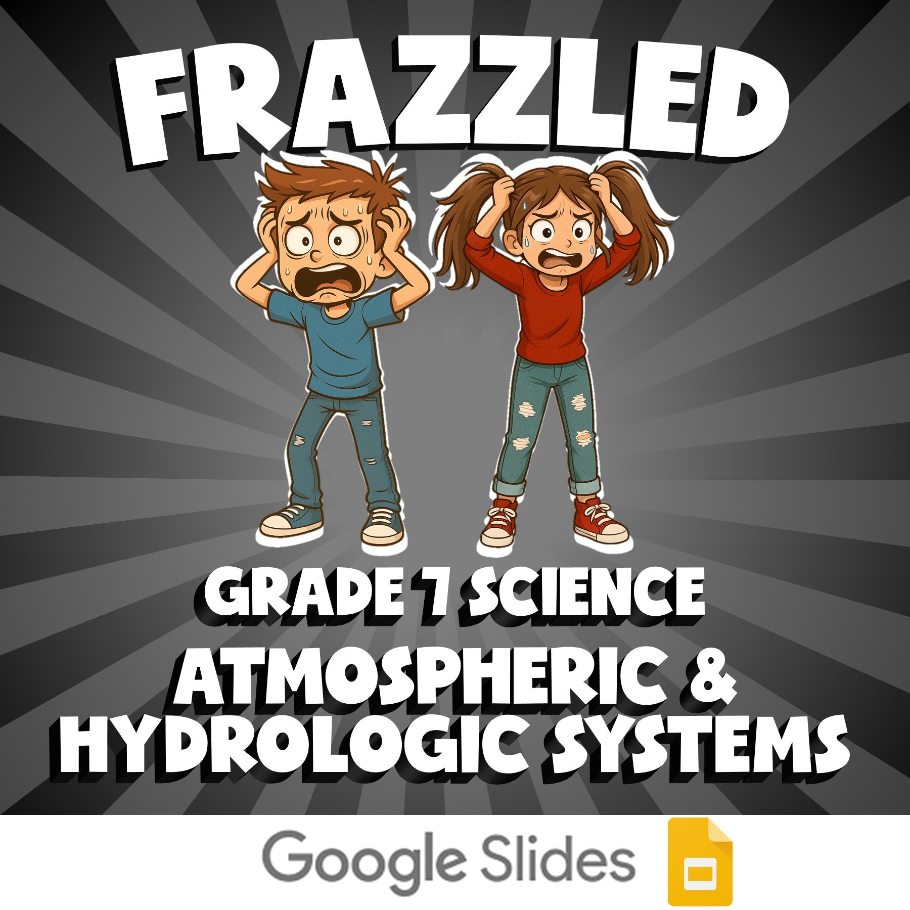 Atmospheric & Hydrologic Systems FRAZZLED Science Game - No Prep Grade 7 Review